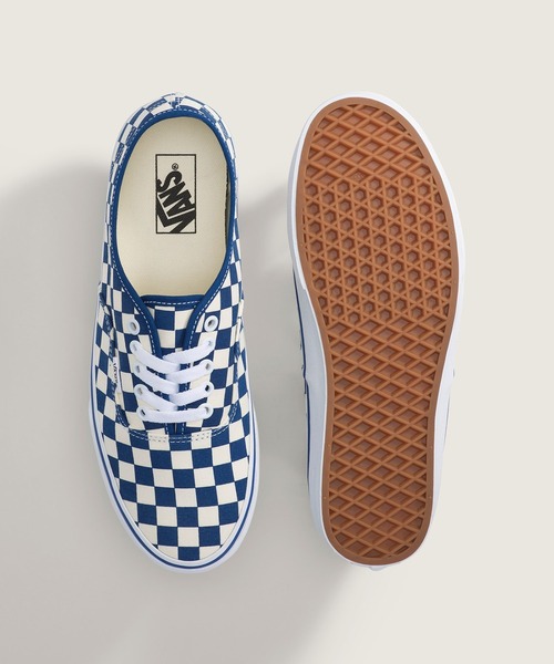 VANS(バンズ)の「オーセンティック / Authentic PRIMARY CHECK TRUE B VN000EGAAMQ1(スニーカー・メンズ・ブルー・6/8/10/8.5/9.5/10.5/5.5)」の3枚目の写真