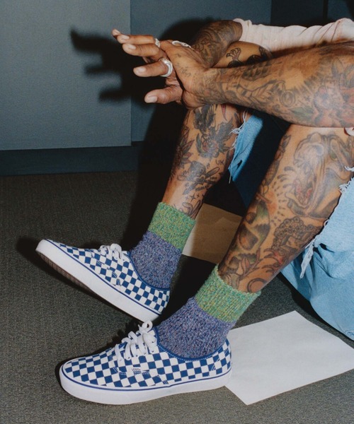 VANS(バンズ)の「オーセンティック / Authentic PRIMARY CHECK TRUE B VN000EGAAMQ1(スニーカー・メンズ・ブルー・6/8/10/8.5/9.5/10.5/5.5)」の6枚目の写真