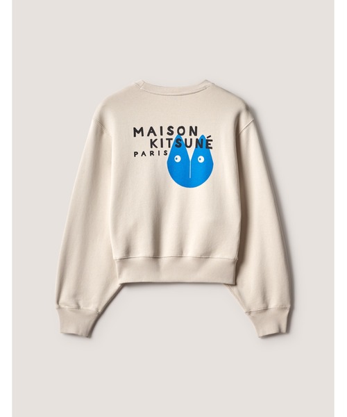 Maison Kitsune(メゾンキツネ)の「FORTUNE FOX RELAXED SWEATSHIRT(スウェット・レディース・ライトベージュ・S/M/L)」の3枚目の写真