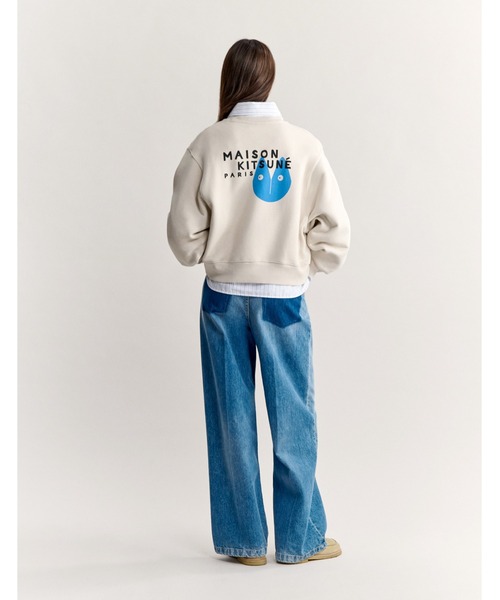 Maison Kitsune(メゾンキツネ)の「FORTUNE FOX RELAXED SWEATSHIRT(スウェット・レディース・ライトベージュ・S/M/L)」の6枚目の写真