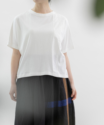 Cloche布帛ラインTシャツ