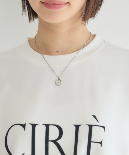 KATHARINE ROSS(キャサリンロス)の「ドロストロゴプリントプルオーバー(Tシャツ/カットソー・レディース・オフホワイト/ブラック・FREE)」の8枚目の写真