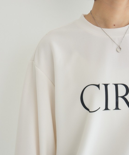 KATHARINE ROSS(キャサリンロス)の「ドロストロゴプリントプルオーバー(Tシャツ/カットソー・レディース・オフホワイト/ブラック・FREE)」の9枚目の写真