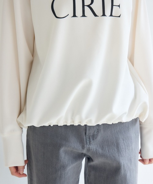 KATHARINE ROSS(キャサリンロス)の「ドロストロゴプリントプルオーバー(Tシャツ/カットソー・レディース・オフホワイト/ブラック・FREE)」の12枚目の写真