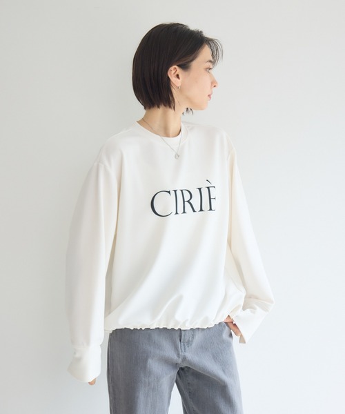KATHARINE ROSS(キャサリンロス)の「ドロストロゴプリントプルオーバー(Tシャツ/カットソー・レディース・オフホワイト/ブラック・FREE)」の3枚目の写真