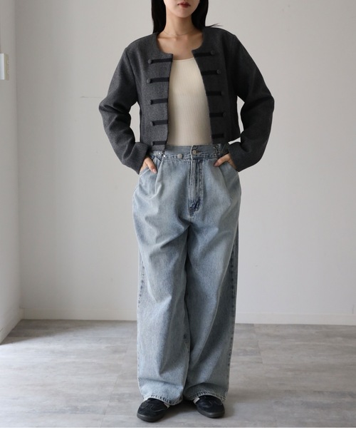 model：164cm. 着用サイズ：FREE