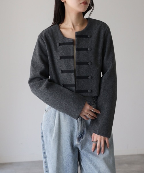 model：164cm. 着用サイズ：FREE