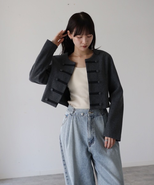 model：164cm. 着用サイズ：FREE