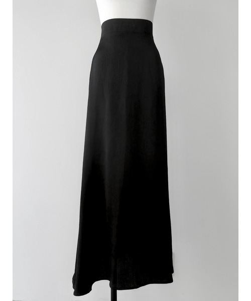 celon(セロン)の「pleated flare maxi skirt(スカート・レディース・アイボリー/ブラック・FREE)」の9枚目の写真