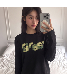[UNISEX]GRAE-S WIDE STRIPE ロングスリーブTシャツ_3color