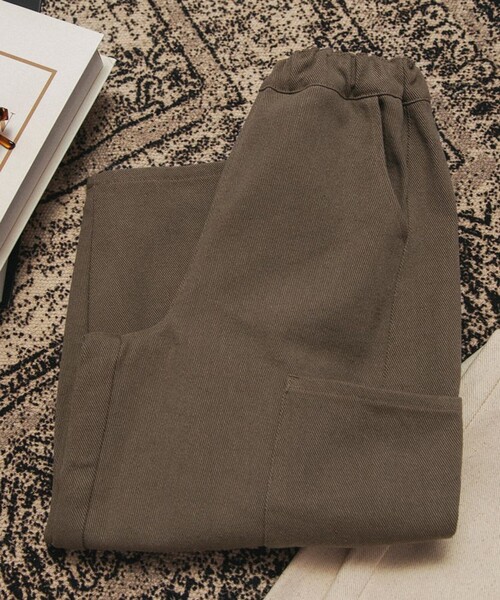 aBity select（アビティセレクト）の「【aBity select./アビティセレクト】ツイルオーバーカーブパンツ（その他パンツ・キッズ・ブラウン/アイボリー・100/110/120/130）」の15枚目の写真