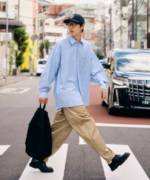 限定展開 リラックスフィット オックスフォード シャツ
