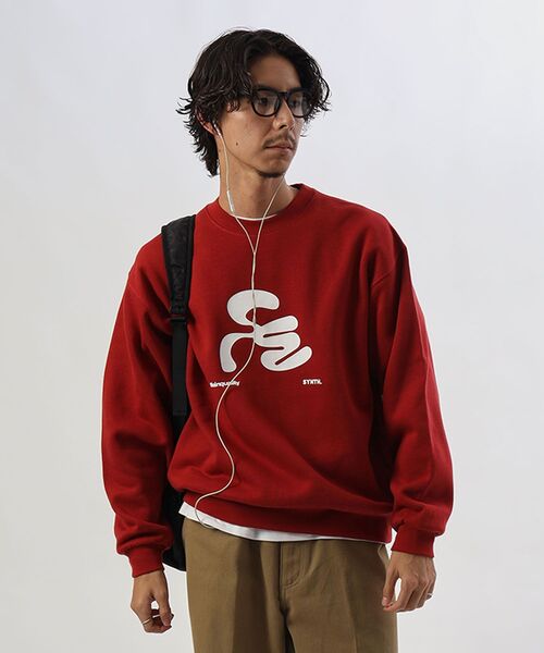FFEIN(フェイン)の「【FFEIN(フェイン)】ヘビーウエイトタイポグラフィーロゴスウェット / スウェット クルーネック タイポグラフィーロゴ 裏起毛 ユニセックス(スウェット・メンズ・ホワイト/アッシュグレー/ダークネイビー/バーガンディー/ダークブラウン・LARGE/MEDIUM/SMALL)」の15枚目の写真