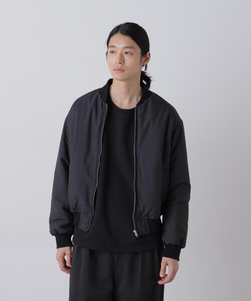Y（ワイ）の「Ｙ /  [UNISEX] RECYCLE HIGH DENSITY POLYESTER PADDED BLOUSON（ブルゾン・メンズ・ネイビー/ホワイト/ブラック・MEDIUM/LARGE）」の5枚目の写真
