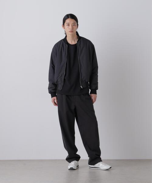 Y（ワイ）の「Ｙ /  [UNISEX] RECYCLE HIGH DENSITY POLYESTER PADDED BLOUSON（ブルゾン・メンズ・ネイビー/ホワイト/ブラック・MEDIUM/LARGE）」の6枚目の写真