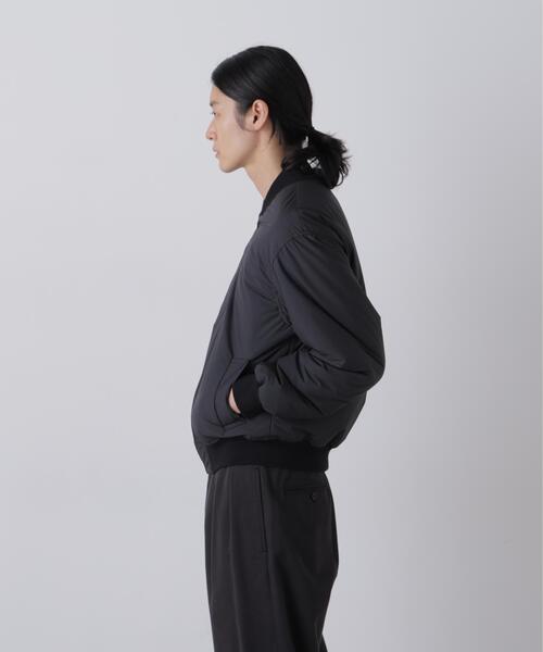 Y（ワイ）の「Ｙ /  [UNISEX] RECYCLE HIGH DENSITY POLYESTER PADDED BLOUSON（ブルゾン・メンズ・ネイビー/ホワイト/ブラック・MEDIUM/LARGE）」の7枚目の写真