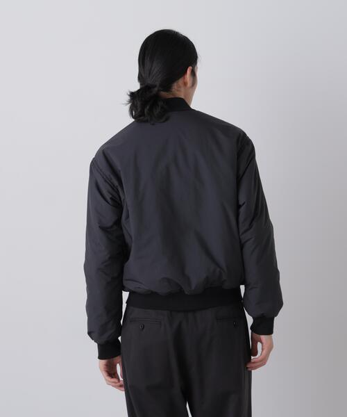 Y（ワイ）の「Ｙ /  [UNISEX] RECYCLE HIGH DENSITY POLYESTER PADDED BLOUSON（ブルゾン・メンズ・ネイビー/ホワイト/ブラック・MEDIUM/LARGE）」の8枚目の写真