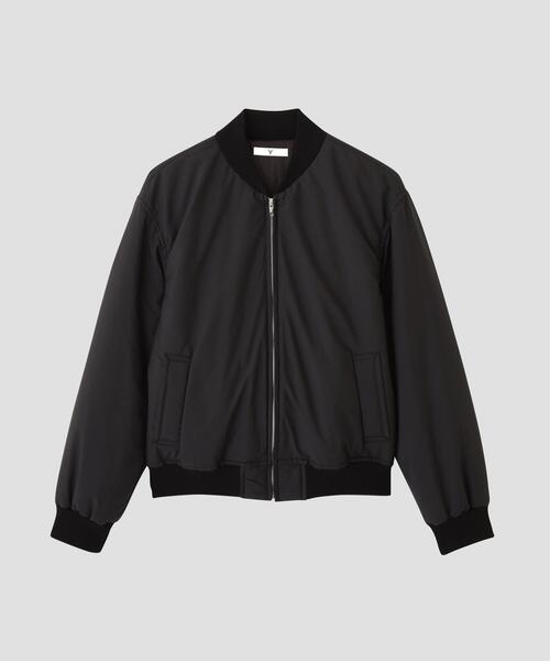 Y（ワイ）の「Ｙ /  [UNISEX] RECYCLE HIGH DENSITY POLYESTER PADDED BLOUSON（ブルゾン・メンズ・ネイビー/ホワイト/ブラック・MEDIUM/LARGE）」の10枚目の写真