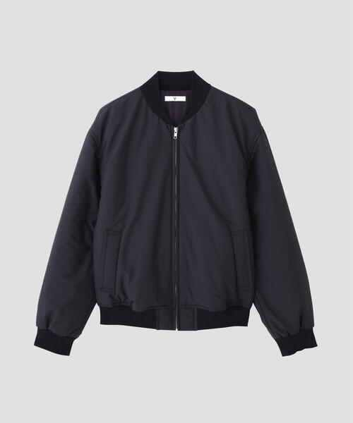 Y（ワイ）の「Ｙ /  [UNISEX] RECYCLE HIGH DENSITY POLYESTER PADDED BLOUSON（ブルゾン・メンズ・ネイビー/ホワイト/ブラック・MEDIUM/LARGE）」の16枚目の写真