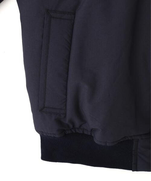 Y（ワイ）の「Ｙ /  [UNISEX] RECYCLE HIGH DENSITY POLYESTER PADDED BLOUSON（ブルゾン・メンズ・ネイビー/ホワイト/ブラック・MEDIUM/LARGE）」の20枚目の写真