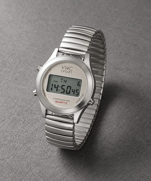 VAGUE WATCH CO.(ヴォーグウォッチカンパニー)の「【VAGUE WATCH】DG2000 SE(デジタル腕時計・メンズ・ブラック系その他2/シルバー/ブラック・FREE)」の1枚目の写真