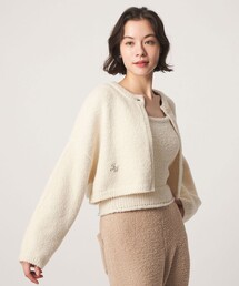 ＜john masters UNITED ARROWS＞MOCOコットンシルク クロップドカーディガン