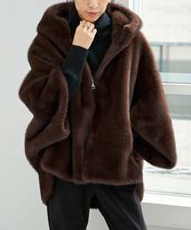 IENA | 《追加》LOU ANDREA/ルーアンドレア ECO FUR BZ ブルゾン 918MK(その他アウター)