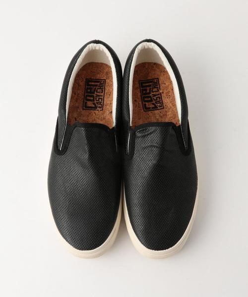 coen(コーエン)の「パンチングスニーカー(スニーカー・メンズ・ホワイト/ブラック・LARGE/MEDIUM/SMALL)」の5枚目の写真