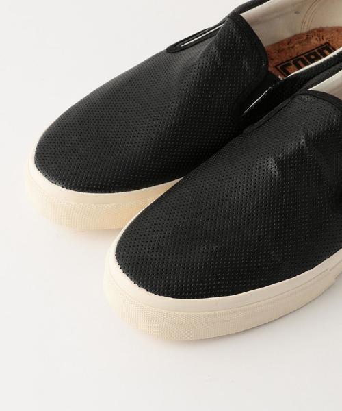 coen(コーエン)の「パンチングスニーカー(スニーカー・メンズ・ホワイト/ブラック・LARGE/MEDIUM/SMALL)」の3枚目の写真