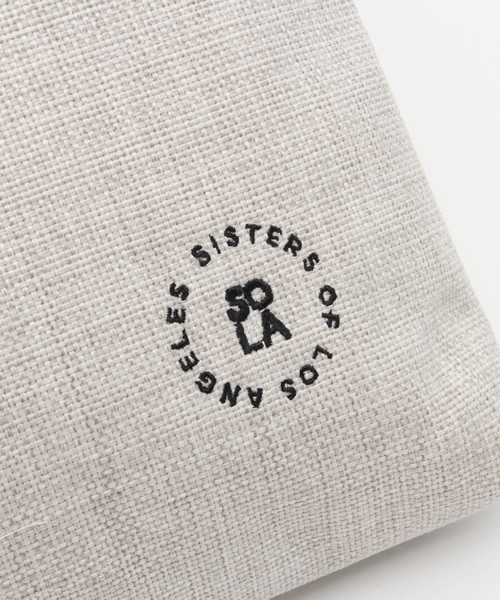 LBC（エルビーシー）の「ビーチクラッチバッグ                    （クラッチバッグ・レディース・アッシュグレー/グレー/ダークグレー・ONE SIZE）」の9枚目の写真