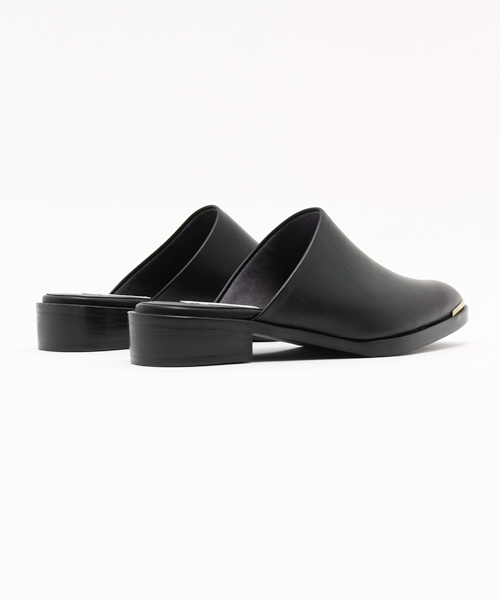 LE TALON（ルタロン）の「GRISE メタルキャップミュール◆（サンダル・レディース・キャメル/ブラック・37.5/36.5/35.5/38）」の5枚目の写真