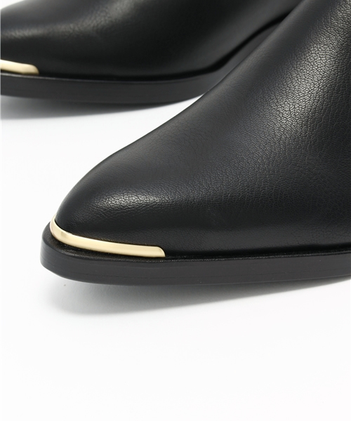 LE TALON（ルタロン）の「GRISE メタルキャップミュール◆（サンダル・レディース・キャメル/ブラック・37.5/36.5/35.5/38）」の6枚目の写真