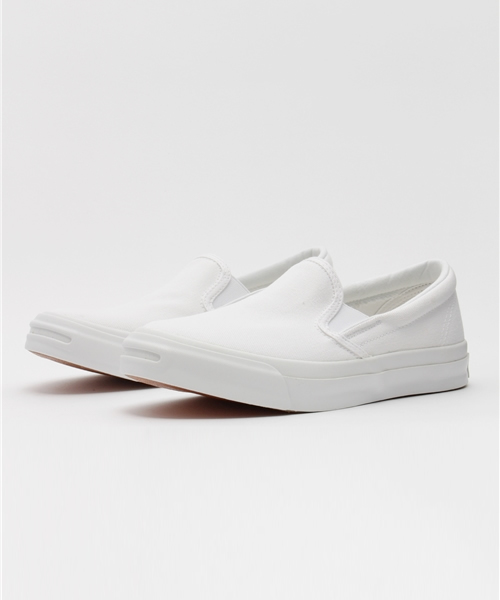 CONVERSE（コンバース）の「◇CONVERSE/ジャックパーセルWHITEPLUSスリップオン（スリッポン・メンズ・ホワイト・27cm/28cm/29cm/25cm/26cm）」の10枚目の写真