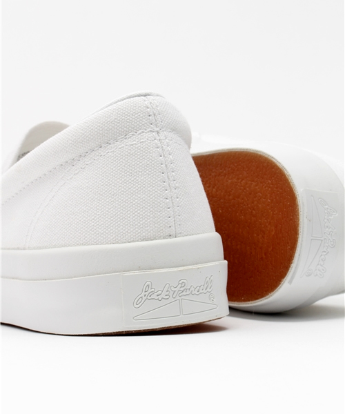 CONVERSE（コンバース）の「◇CONVERSE/ジャックパーセルWHITEPLUSスリップオン（スリッポン・メンズ・ホワイト・27cm/28cm/29cm/25cm/26cm）」の8枚目の写真