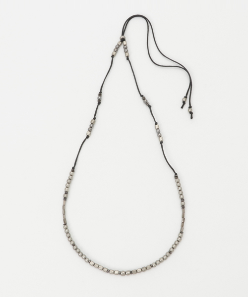 チャイハネ（チャイハネ）の「【チャイハネ】メタリックMEN'Sネックレス（ネックレス・メンズ・シルバー/ゴールド/ブラック・FREE）」の3枚目の写真