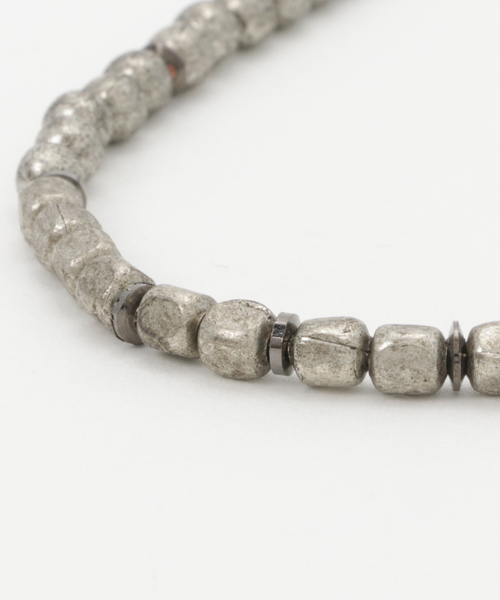 チャイハネ（チャイハネ）の「【チャイハネ】メタリックMEN'Sネックレス（ネックレス・メンズ・シルバー/ゴールド/ブラック・FREE）」の5枚目の写真