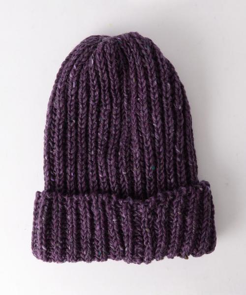 HIGHLAND 2000(ハイランドトゥーサウザンド)の「<HIGHLAND 2000> BOBCAP NEP/ニット帽◆(ニットキャップ/ビーニー・メンズ・ブラック/ライトグレー/ダークグレー/ブラウン/ネイビー/パープル・FREE)」の8枚目の写真