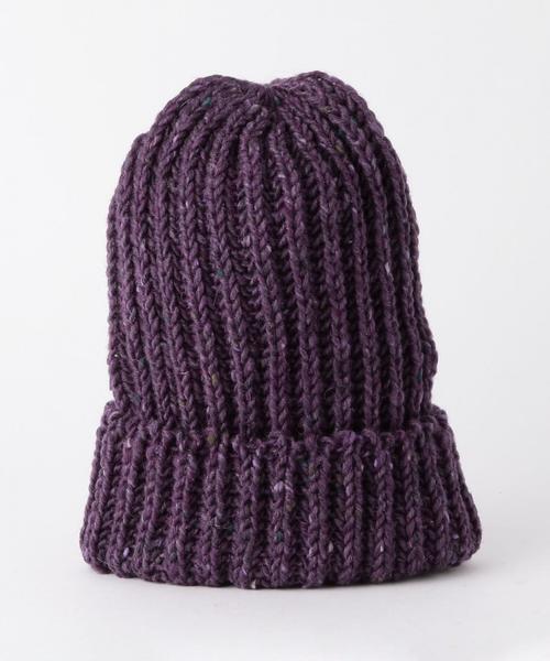 HIGHLAND 2000(ハイランドトゥーサウザンド)の「<HIGHLAND 2000> BOBCAP NEP/ニット帽◆(ニットキャップ/ビーニー・メンズ・ブラック/ライトグレー/ダークグレー/ブラウン/ネイビー/パープル・FREE)」の7枚目の写真