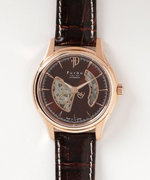 フルボ 自動巻き Furbo 時計 F5025 ブラウン文字盤 Furbo design（フルボデザイン）の「【Furbo design】 フルボ