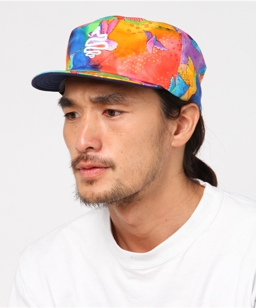 ALDIES（アールディーズ）の「Bird Work Cap 総柄 ワークキャップ（キャップ・メンズ・マルチ・FREE）」の7枚目の写真