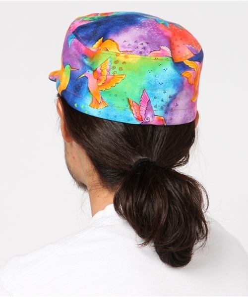 ALDIES（アールディーズ）の「Bird Work Cap 総柄 ワークキャップ（キャップ・メンズ・マルチ・FREE）」の3枚目の写真