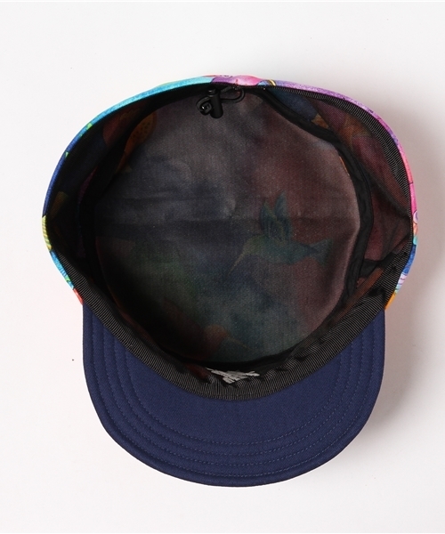 ALDIES（アールディーズ）の「Bird Work Cap 総柄 ワークキャップ（キャップ・メンズ・マルチ・FREE）」の6枚目の写真