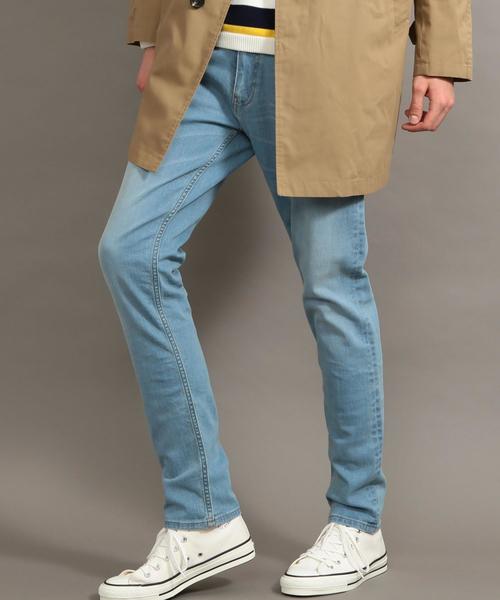 BEAUTY&YOUTH UNITED ARROWS（ビューティーアンドユースユナイテッドアローズ）の「【WEB限定】 by スキニー デニムパンツ ◆（デニムパンツ・メンズ・コバルトブルー/ライトブルー・SMALL/LARGE/MEDIUM）」の17枚目の写真