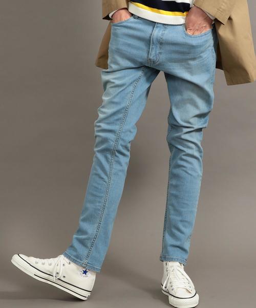 BEAUTY&YOUTH UNITED ARROWS（ビューティーアンドユースユナイテッドアローズ）の「【WEB限定】 by スキニー デニムパンツ ◆（デニムパンツ・メンズ・コバルトブルー/ライトブルー・SMALL/LARGE/MEDIUM）」の19枚目の写真