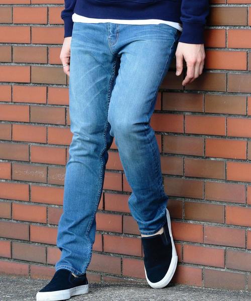 BEAUTY&YOUTH UNITED ARROWS（ビューティーアンドユースユナイテッドアローズ）の「【WEB限定】 by スキニー デニムパンツ ◆（デニムパンツ・メンズ・コバルトブルー/ライトブルー・SMALL/LARGE/MEDIUM）」の12枚目の写真