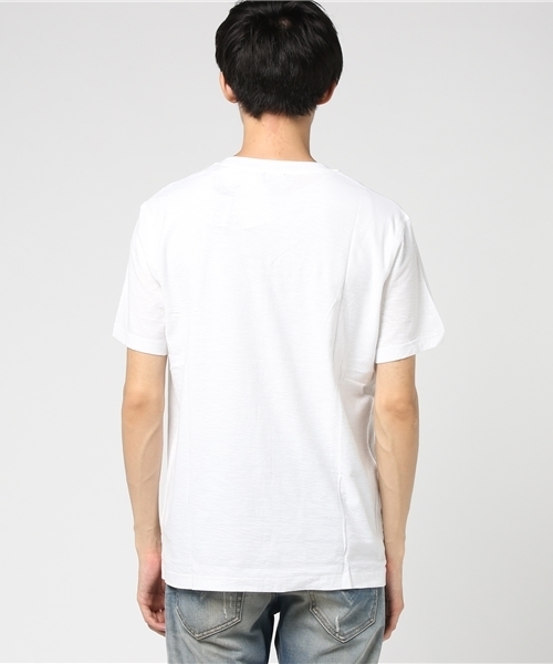 DIESEL（ディーゼル）の「00SZKP0QAQU（Tシャツ/カットソー・メンズ・ネイビー/ブラック/ホワイト・X-SMALL/XX-LARGE/LARGE/SMALL/MEDIUM/XXX-LARGE/X-LARGE）」の5枚目の写真