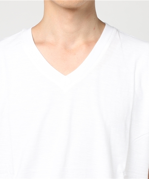 DIESEL（ディーゼル）の「00SZKP0QAQU（Tシャツ/カットソー・メンズ・ネイビー/ブラック/ホワイト・X-SMALL/XX-LARGE/LARGE/SMALL/MEDIUM/XXX-LARGE/X-LARGE）」の6枚目の写真