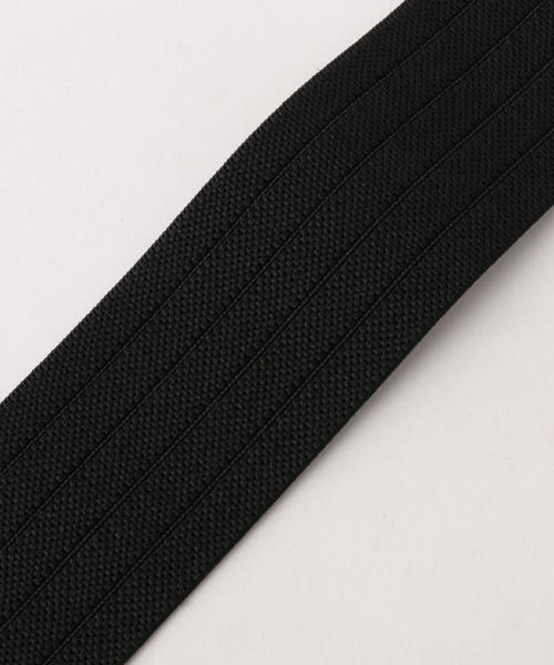 Another Edition(アナザーエディション)の「ゴムBELT(ベルト・レディース・ブラック/ナチュラル・FREE)」の4枚目の写真