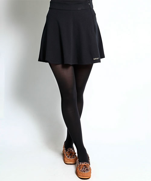 MILKFED.（ミルクフェド）の「JERSEY FLARE SKIRT（スカート・レディース・ブラック/チャコールグレー/レッド・SMALL/MEDIUM）」の2枚目の写真
