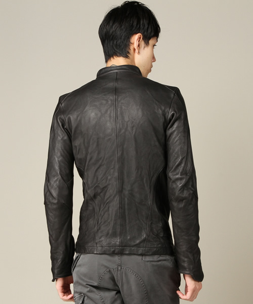 CIVILIZED（シヴィライズド）の「RESECTED COLLAR JACKET（ライダース  